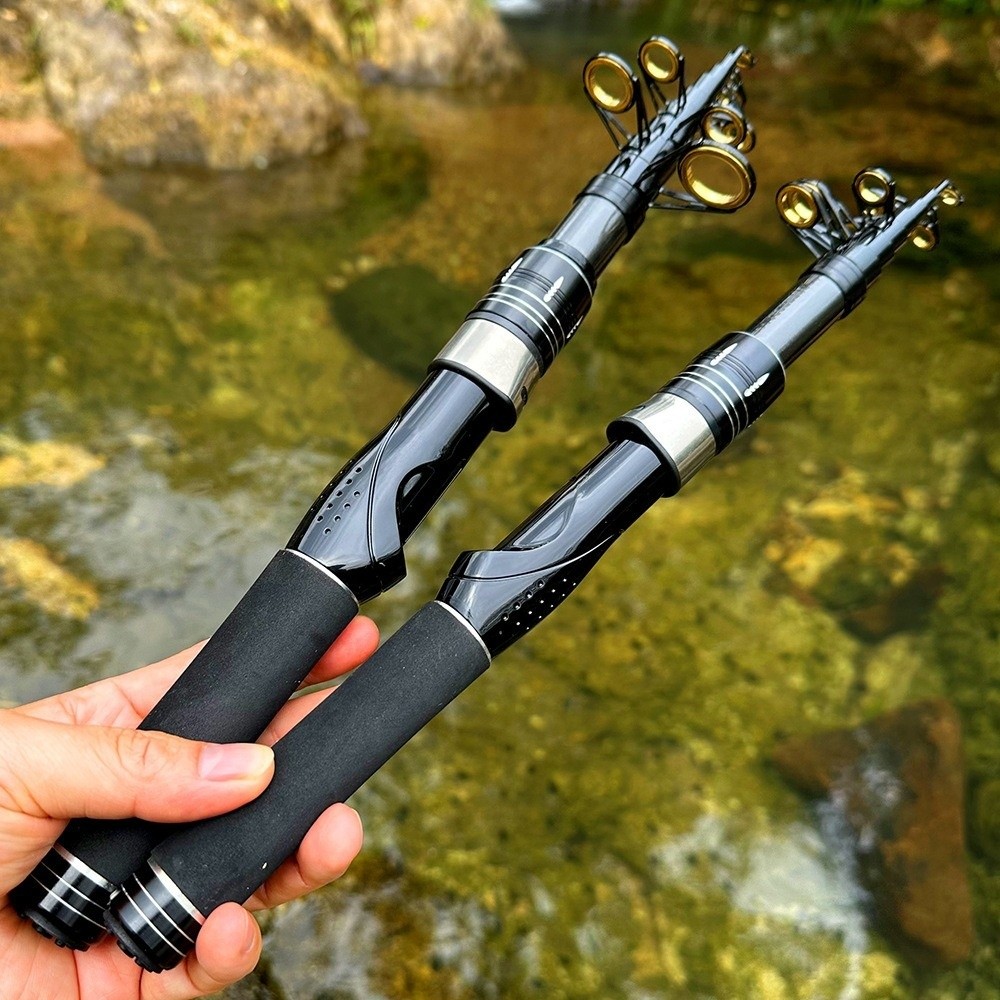 Wok Carbon Steel - 30T Carbon Fiber Retractable Fishing Rod