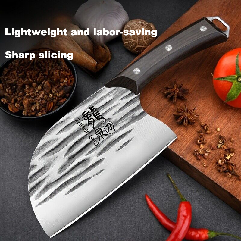 1PC Forged kitchen knife, hous - огляд і ціна Wok Carbon Steel