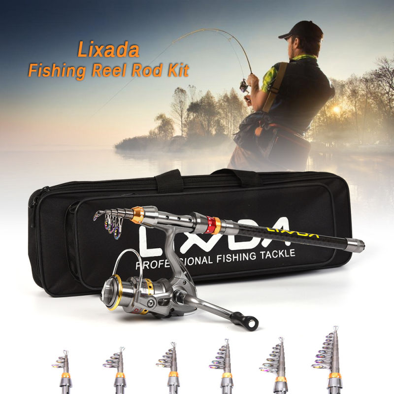 Lixada Telescopic Fishing Rod  - огляд і ціна Wok Carbon Steel