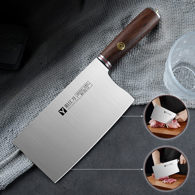 High-end Chinese Kitchen Knife - огляд і ціна Wok Carbon Steel