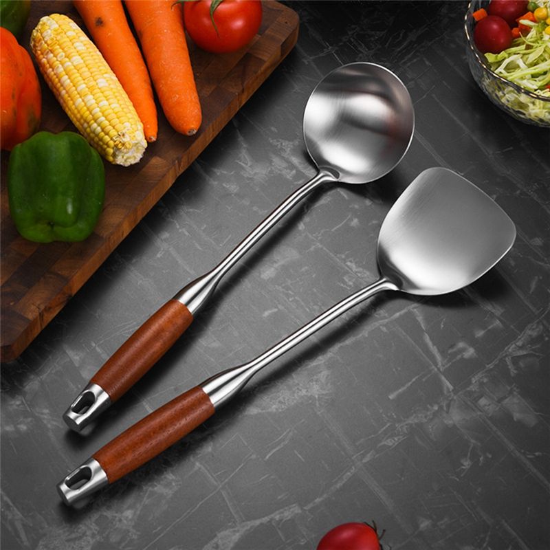 M12K-Stainless Steel Spatula F - огляд і ціна Wok Carbon Steel