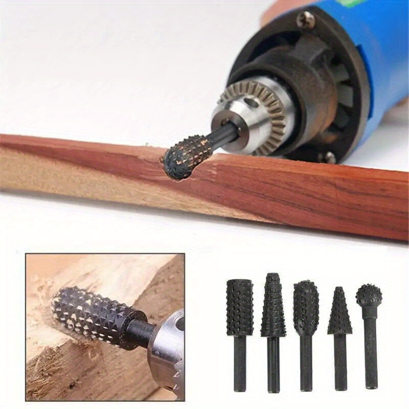 1/4'' 5PCS Drill Bit Set Cutti - огляд і ціна Wok Carbon Steel