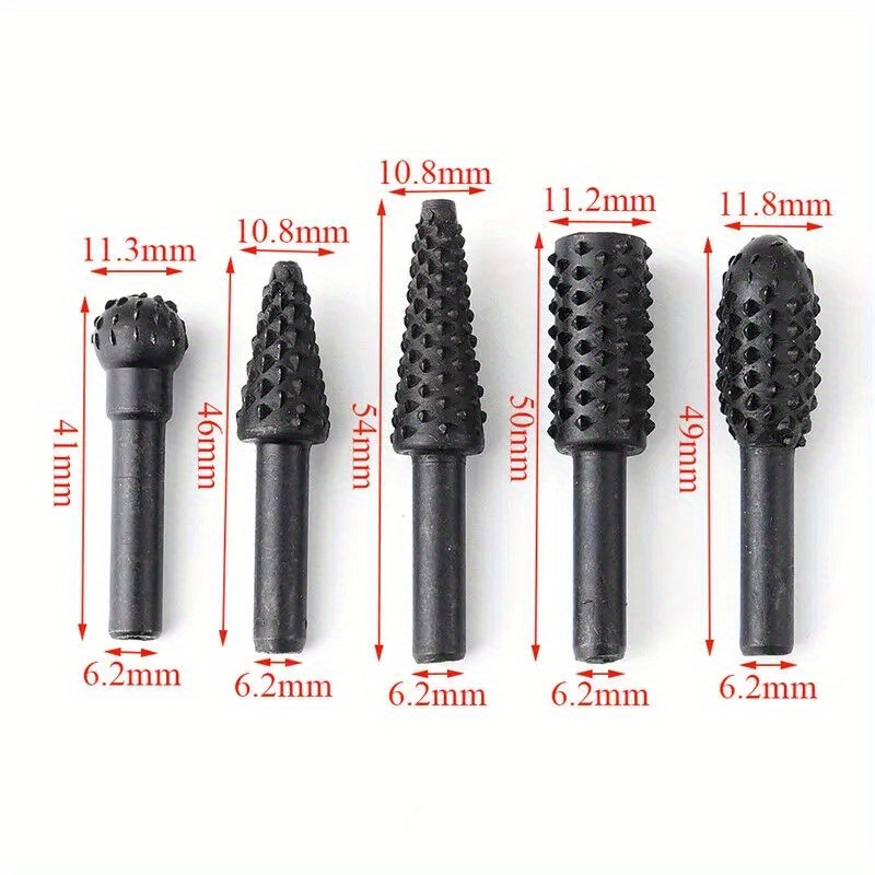 1/4'' 5PCS Drill Bit Set Cutti - огляд і ціна Wok Carbon Steel